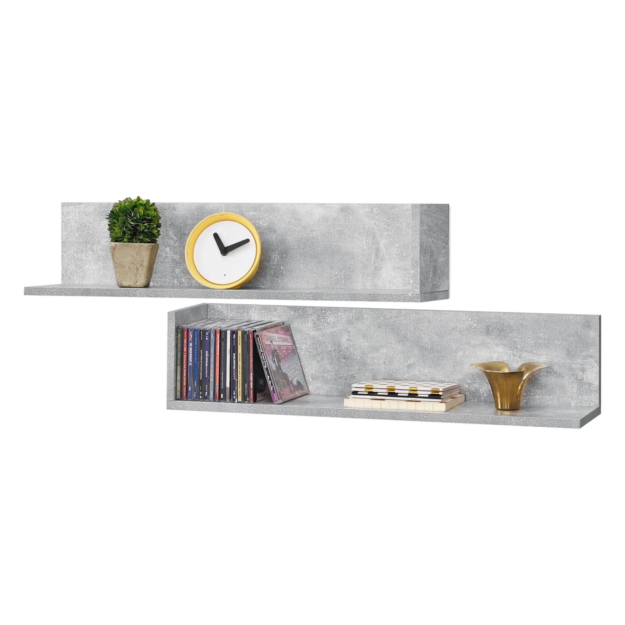 Wandregal Elverum 75 x 16,5 x 16,5 cm 2er Set versch. Farben en.casa - Image 4