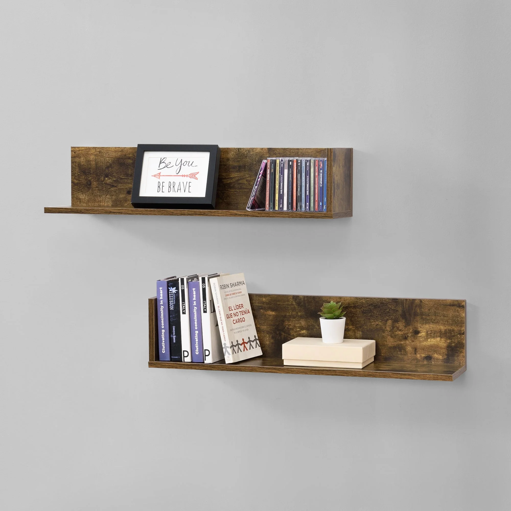 Wandregal Elverum 75 x 16,5 x 16,5 cm 2er Set versch. Farben en.casa - Image 6