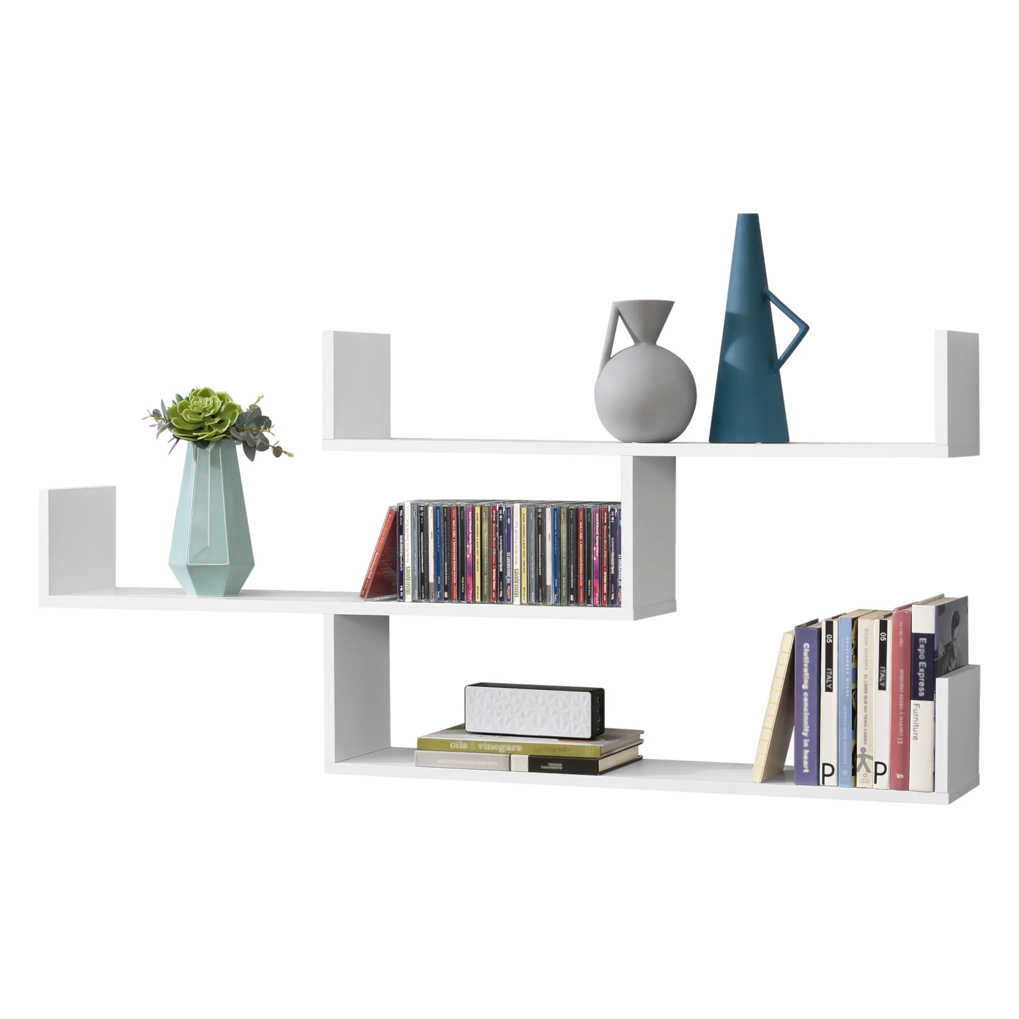 Wandregal Grimstad 119 x 18 x 55 cm versch. Farben en.casa