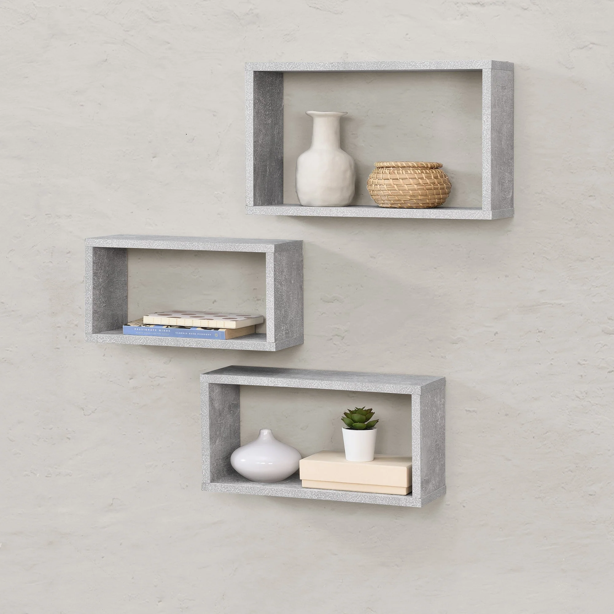 Wandregal Mandal 3er Set versch. Farben en.casa - Image 7