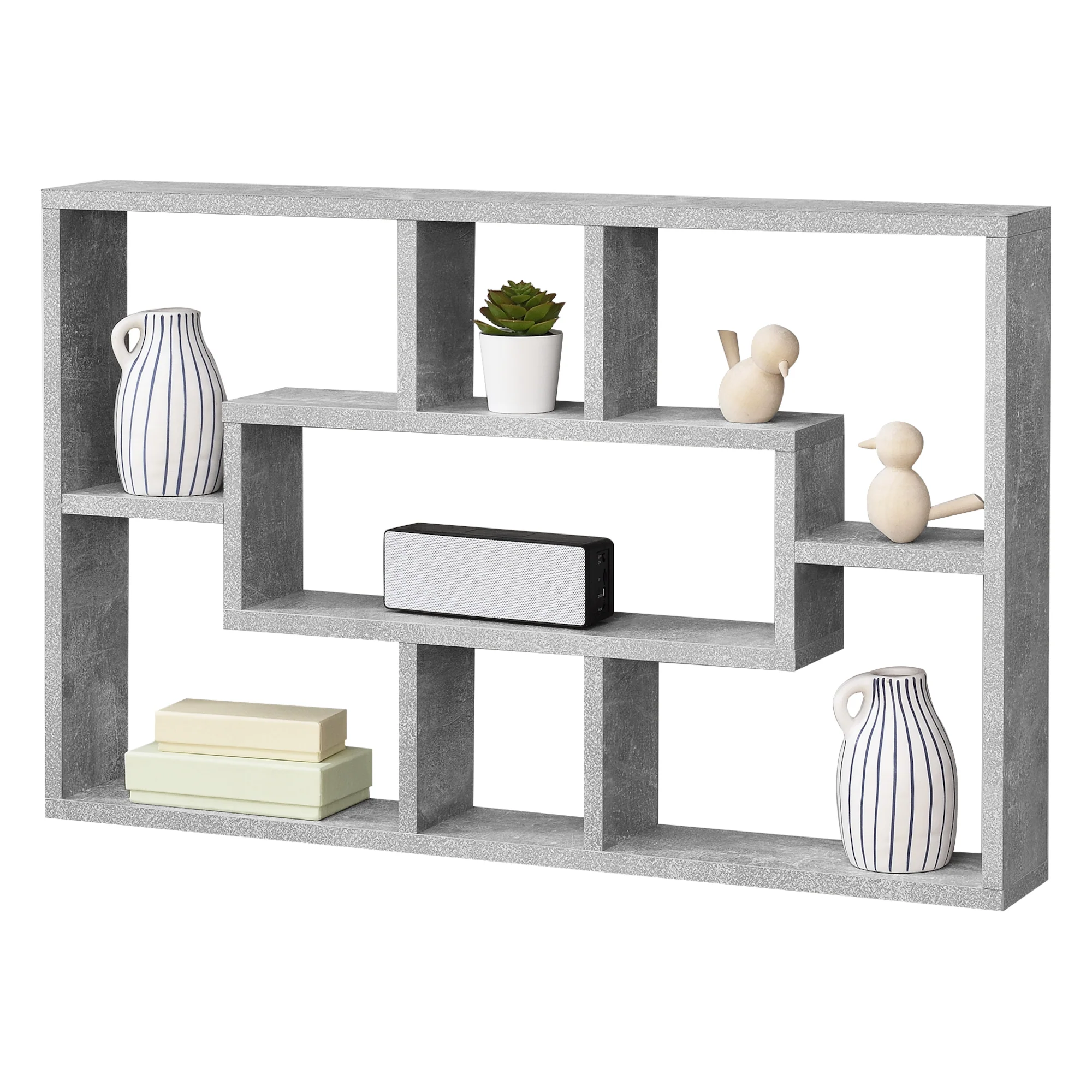Wandregal Qinngua 77x10x48 cm versch. Farben en.casa - Image 4