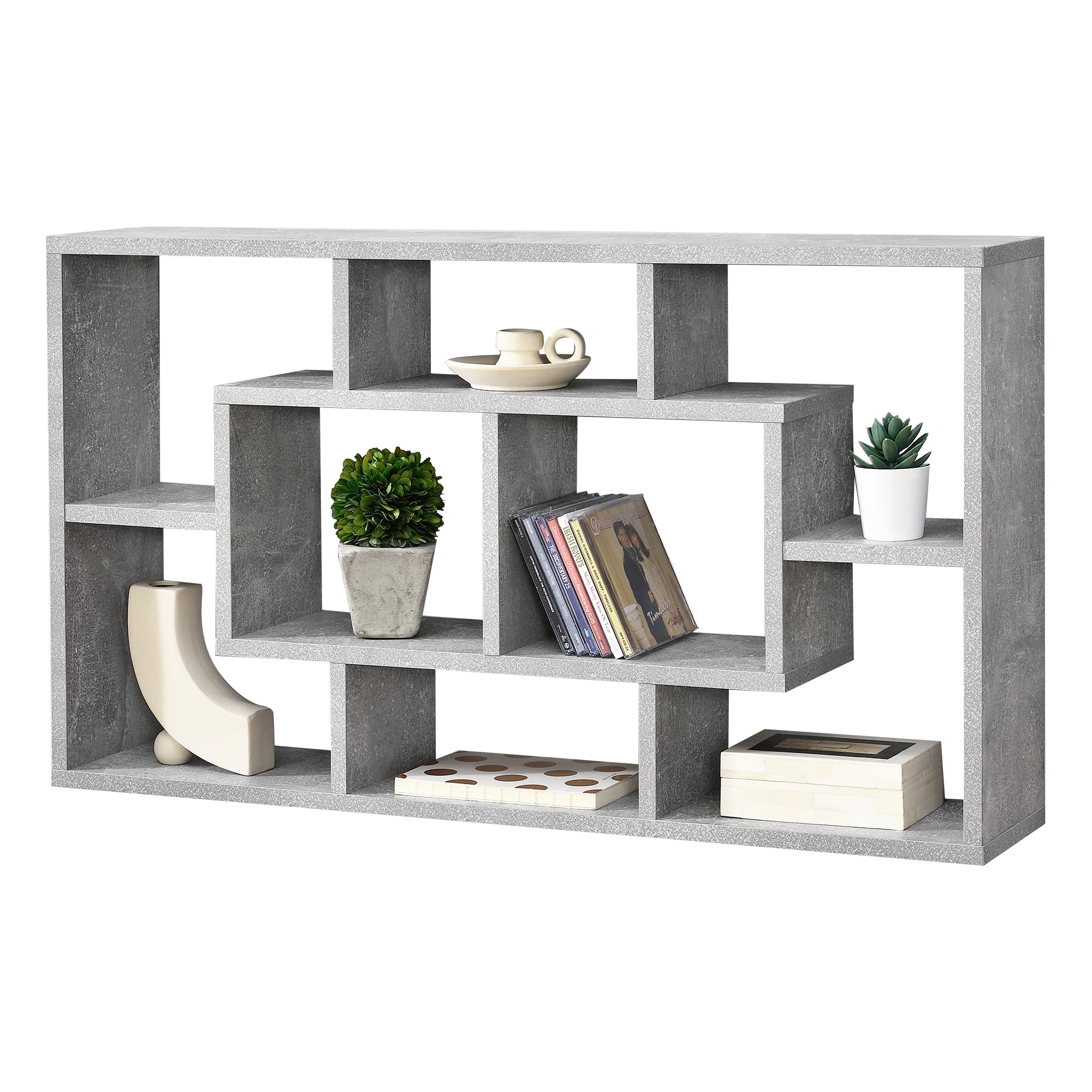 Wandregal Saputit 85x16x48 cm versch. Farben en.casa - Image 4