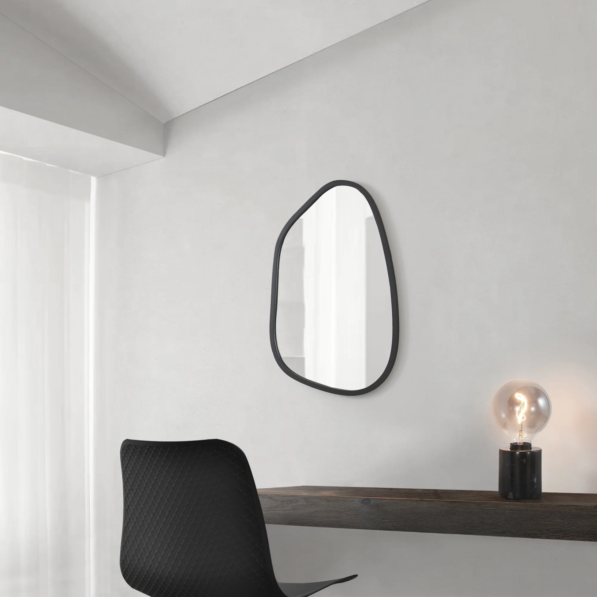 Wandspiegel Filiano 80x58 cm in verschiedenen Farben [en.casa] - Image 3