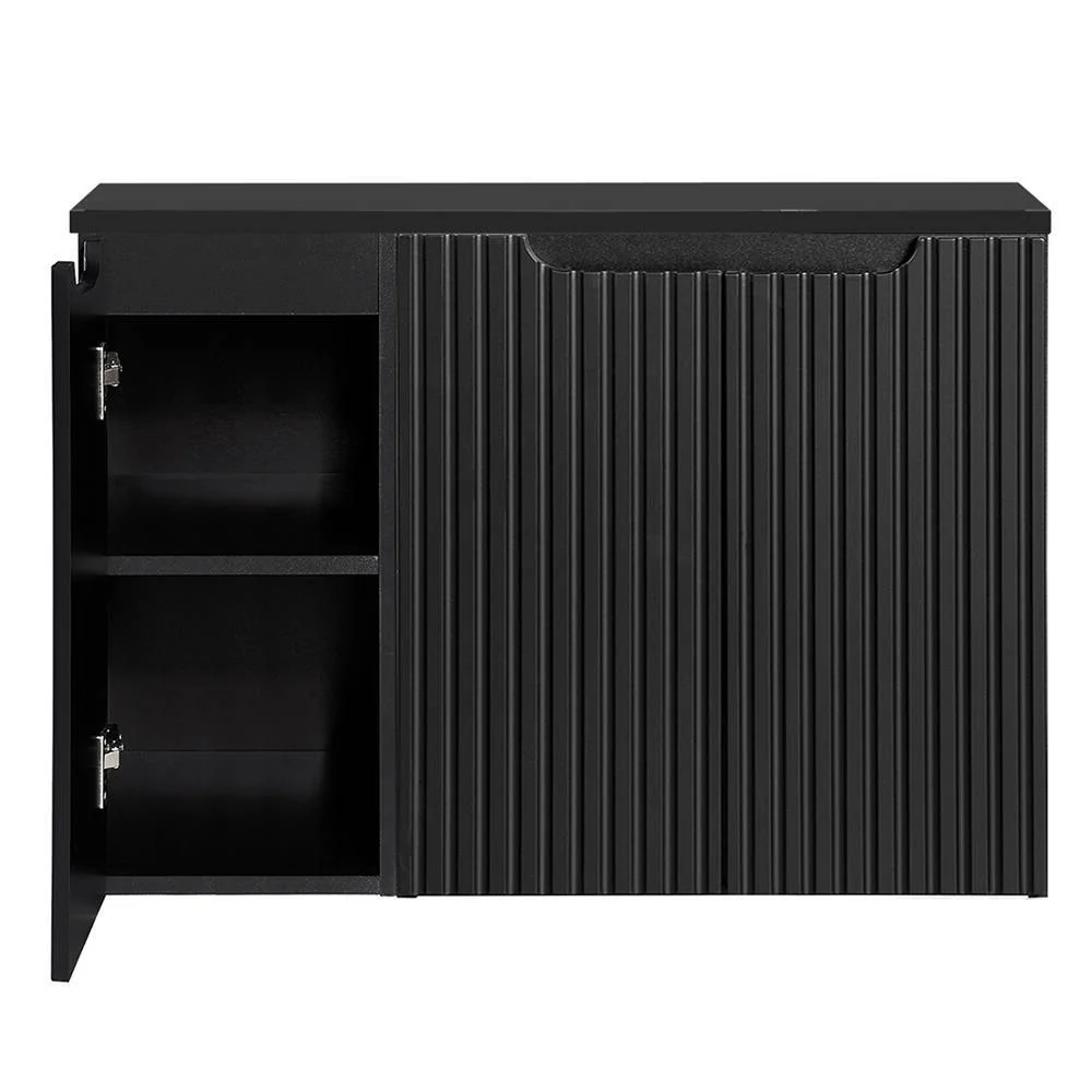 Waschbeckenunterschrank Skelbolu mit Türen [en.casa] - Image 14