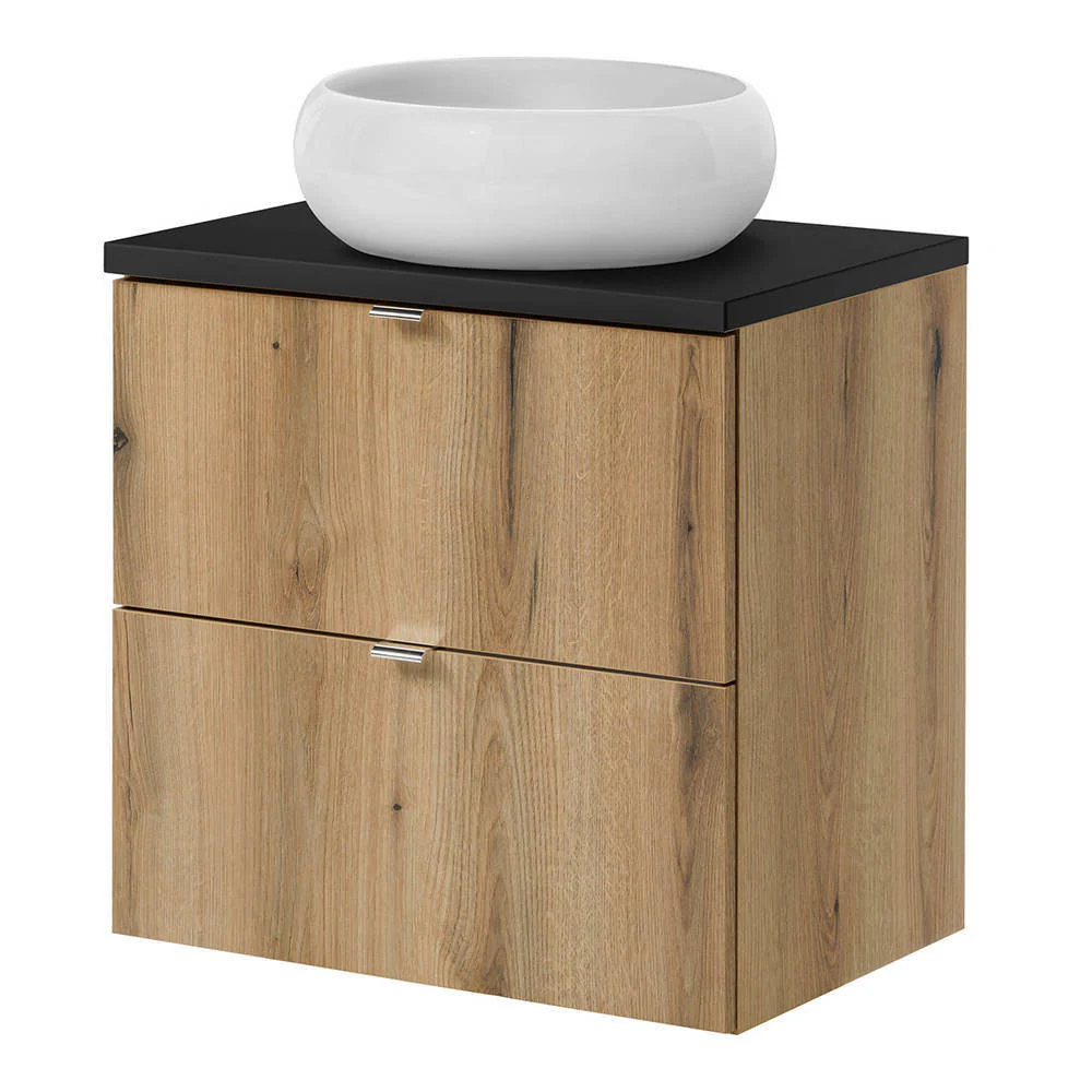 Waschtisch Skelbolu mit Schubladen 60x72x40 cm [en.casa] - Image 3