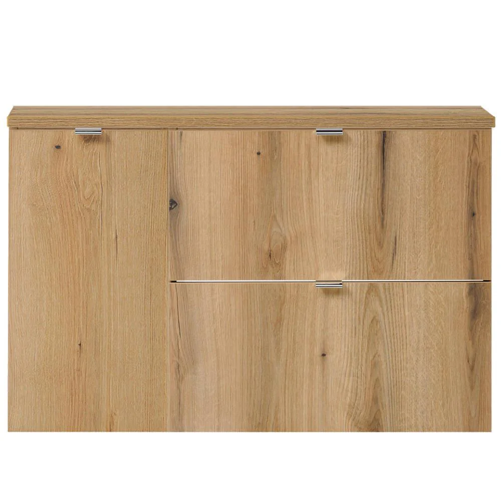 Waschtischunterschrank Skelbolu mit 2 Schubladen und 1 Tür [en.casa] - Image 4