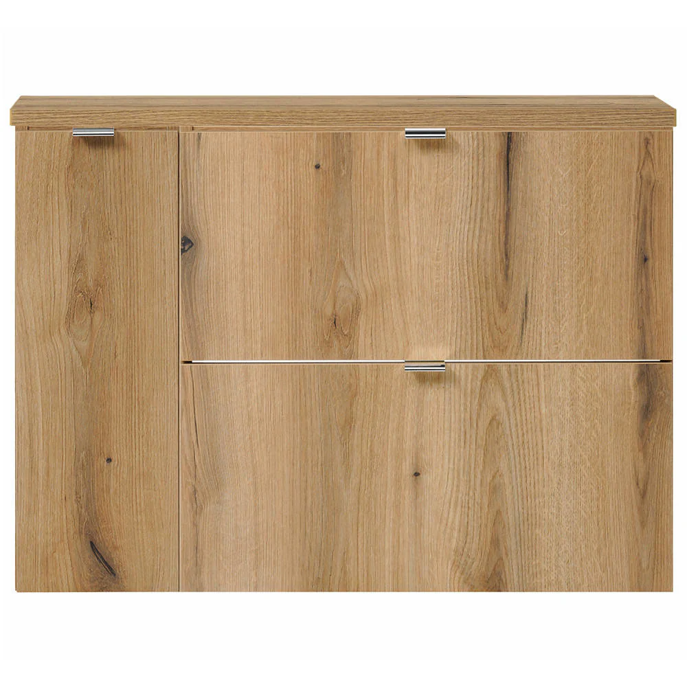 Waschtischunterschrank Skelbolu mit 2 Schubladen und 1 Tür [en.casa] - Image 5