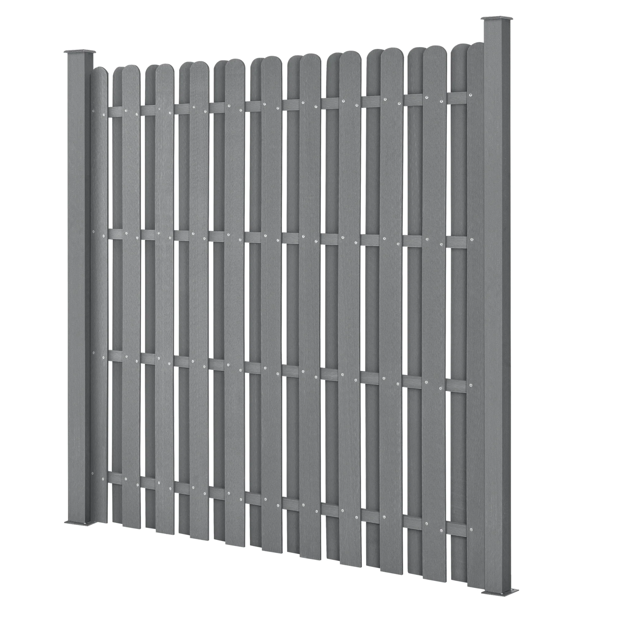 WPC Gartenzaun 185x193 cm [neu.holz] - Image 3