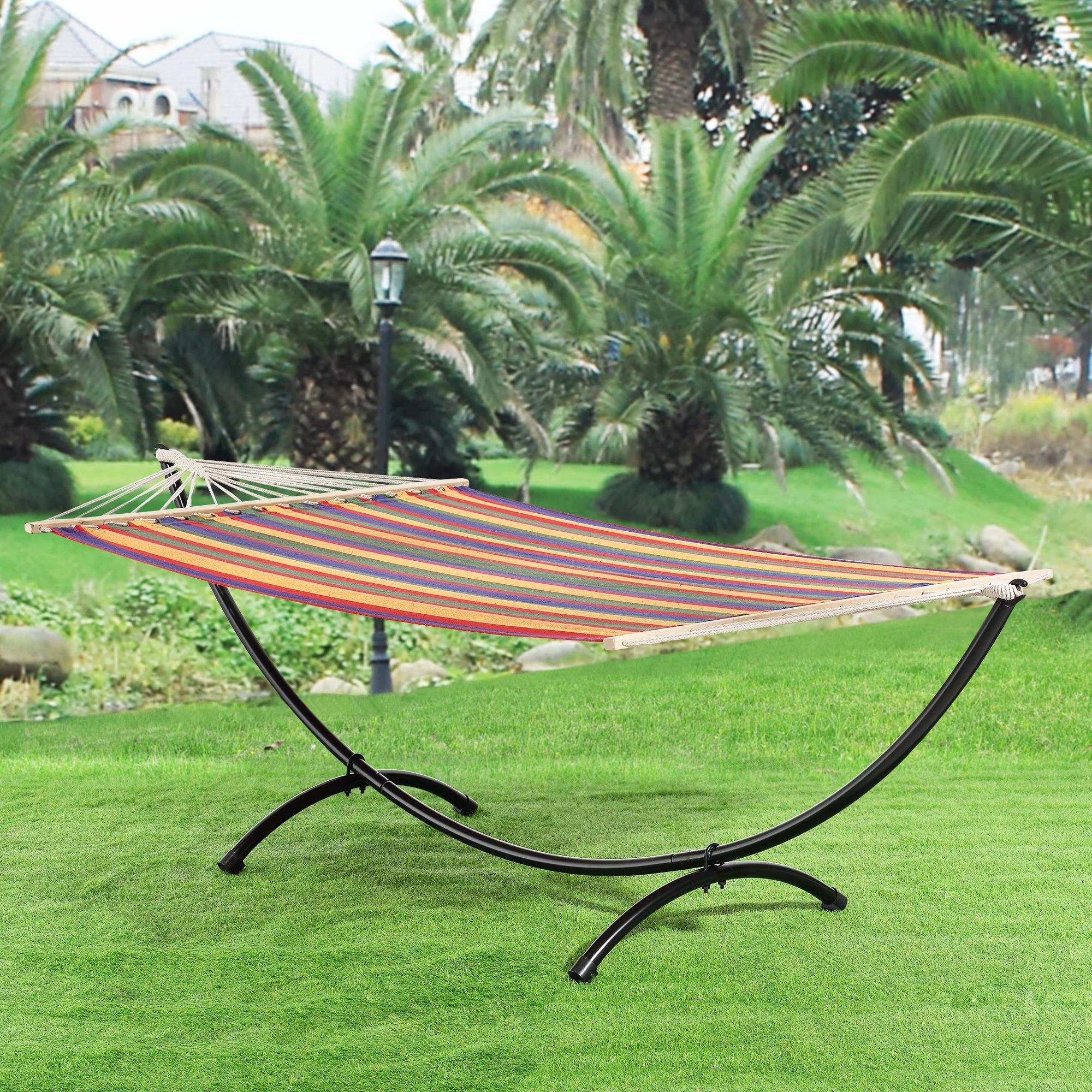 XXL Hängematte Kungälv/Castellammare mit/ohne Gestell 150x200 cm casa.pro - Image 12